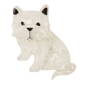 Erstwilder Winston the Westie Brooch Rare Dog